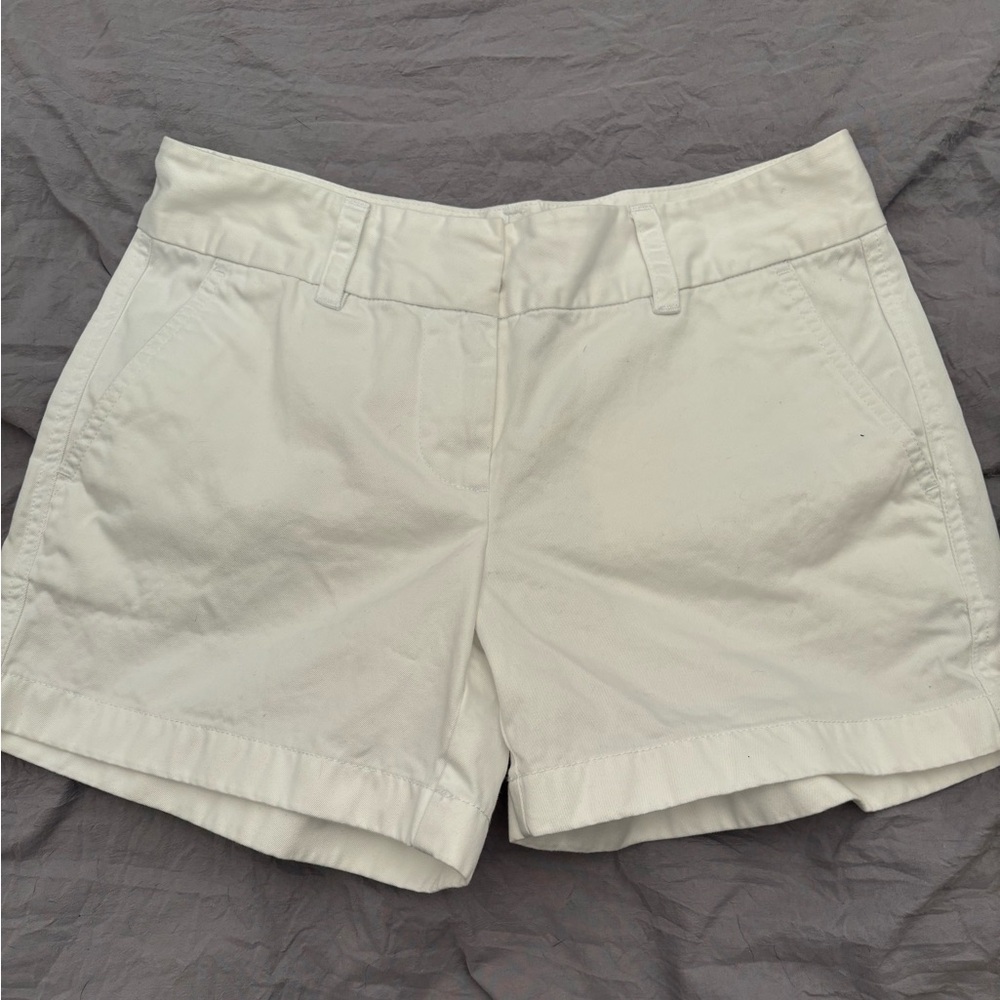 Vineyard Vine White Cotton Chino Shorts Size‎ 2